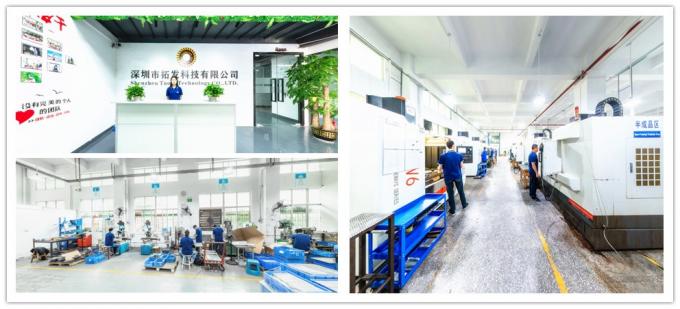 Oemアルミニウム ランプの部品を機械で造る精密中国5の軸線CNC